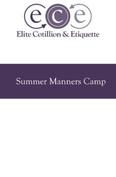 Summer 2026 Manners Camp